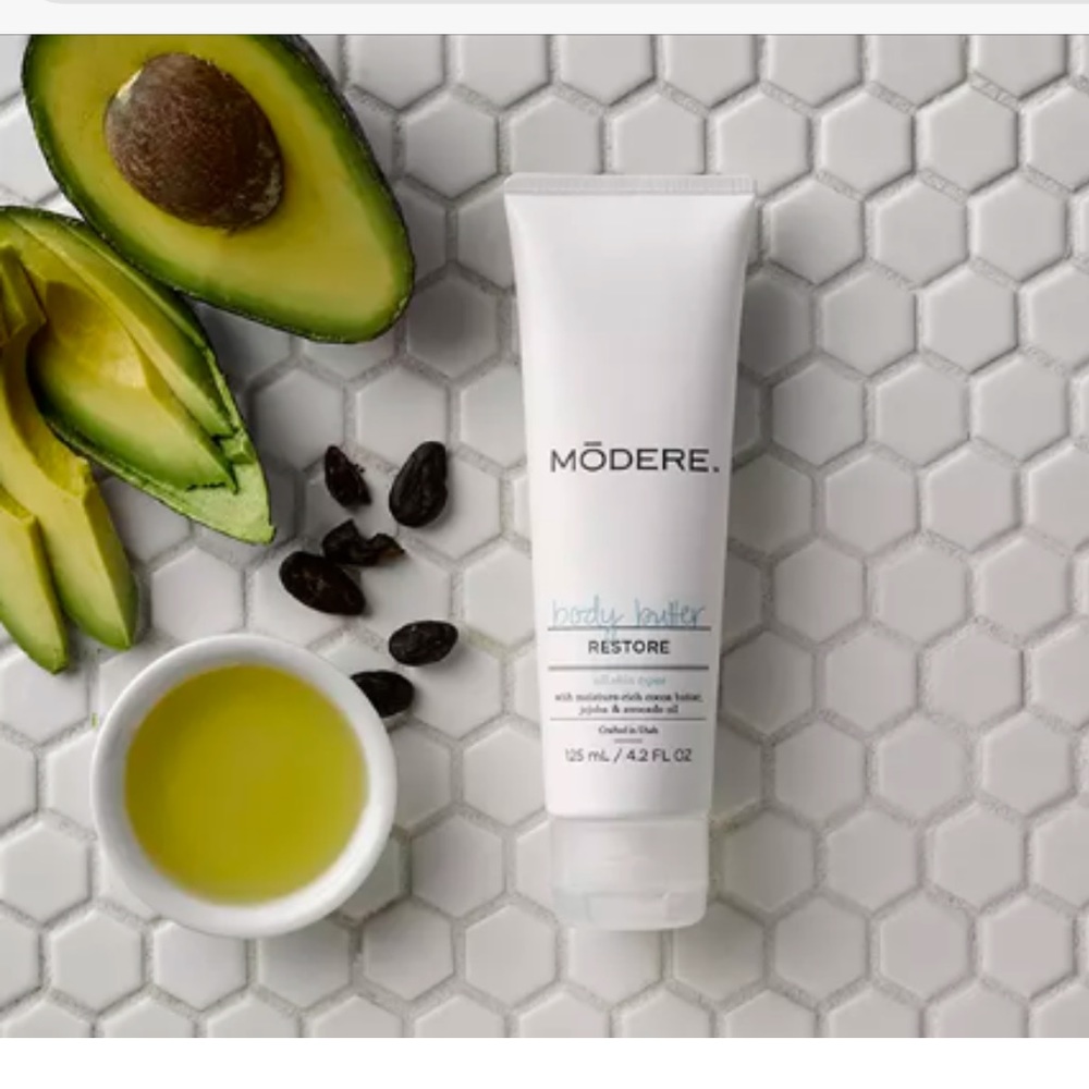 Modere body butter & bar set restore cleanse new
